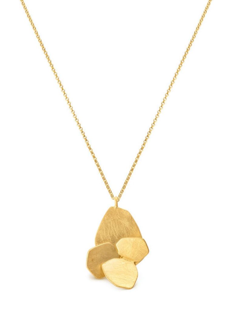 Splash Golden Necklace – Bijoux